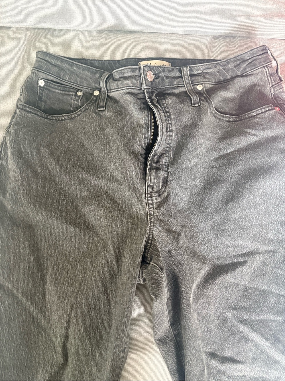 Madewell High-Rise Black Women's Jeans